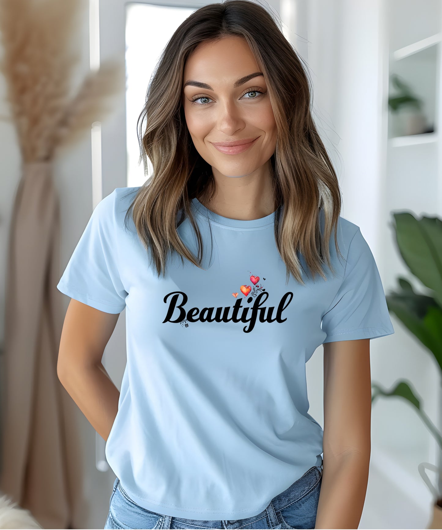 Beautiful T-Shirt | Positive Affirmation Tee | Self-Love Graphic Shirt