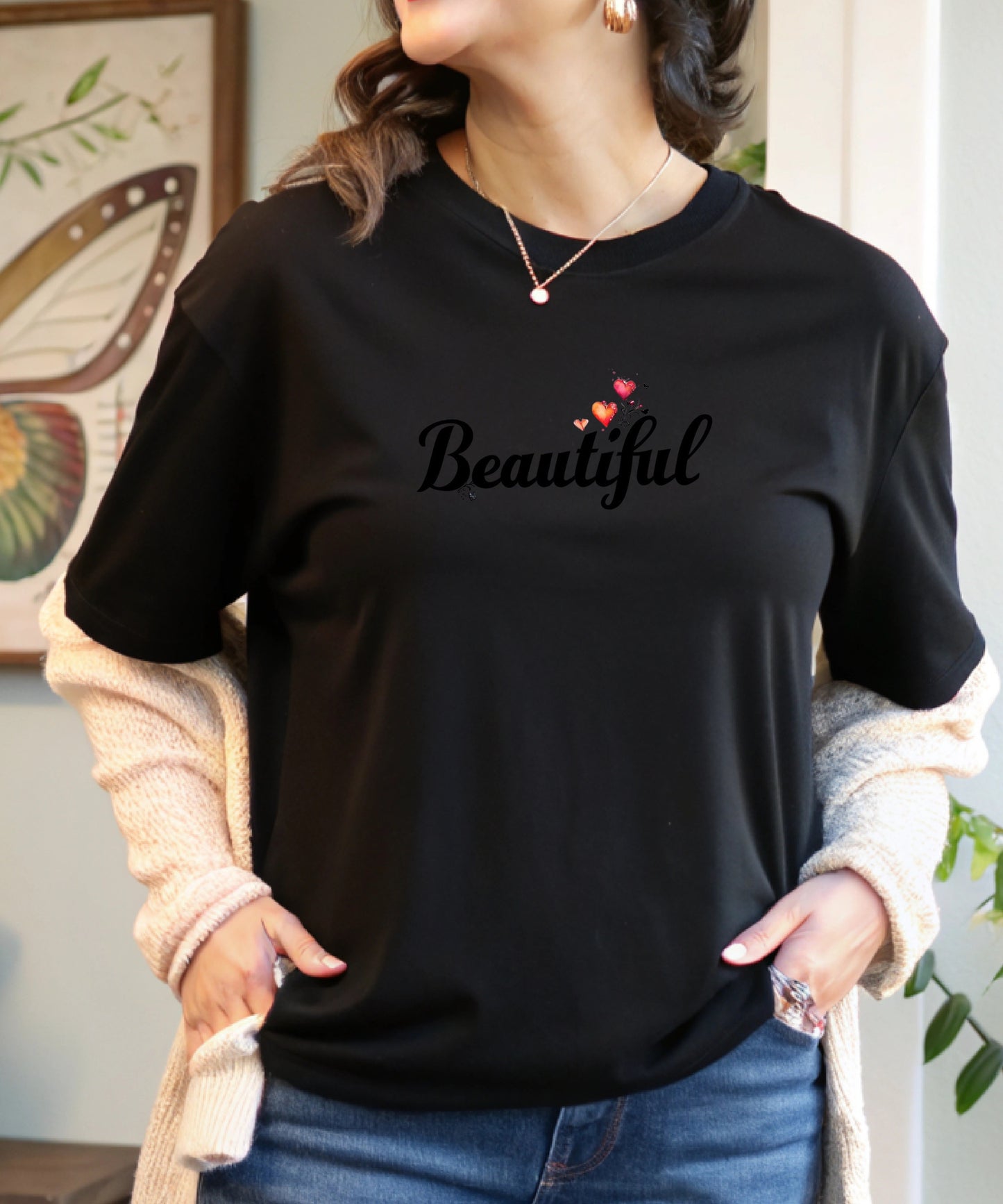Beautiful T-Shirt | Positive Affirmation Tee | Self-Love Graphic Shirt