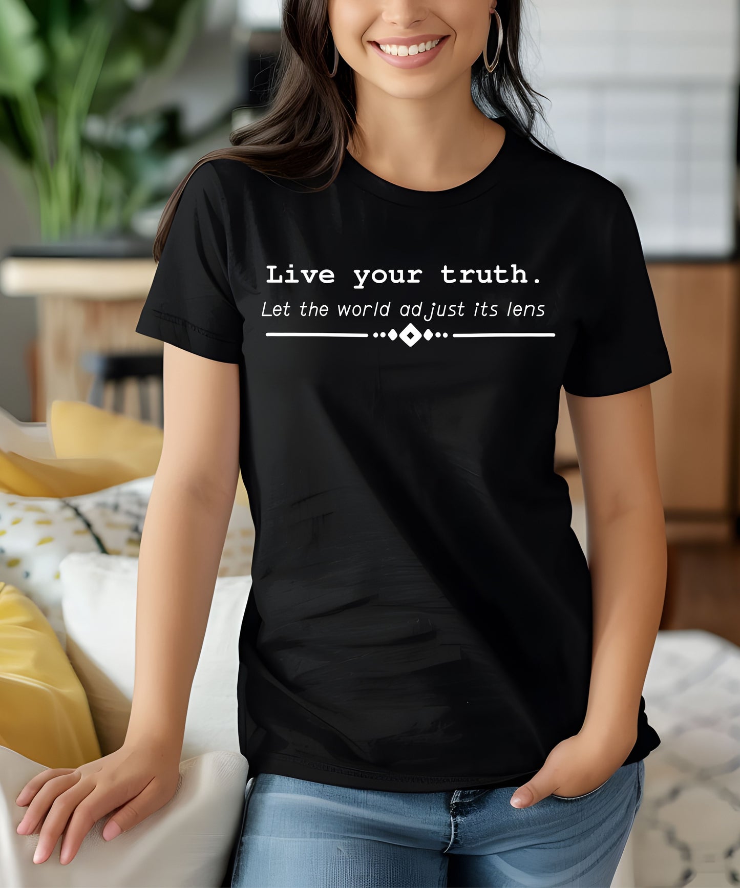 Live Your Truth Shirt| Inspirational Quote T-Shirt| Self-Love Gift| Unisex Motivational Shirt