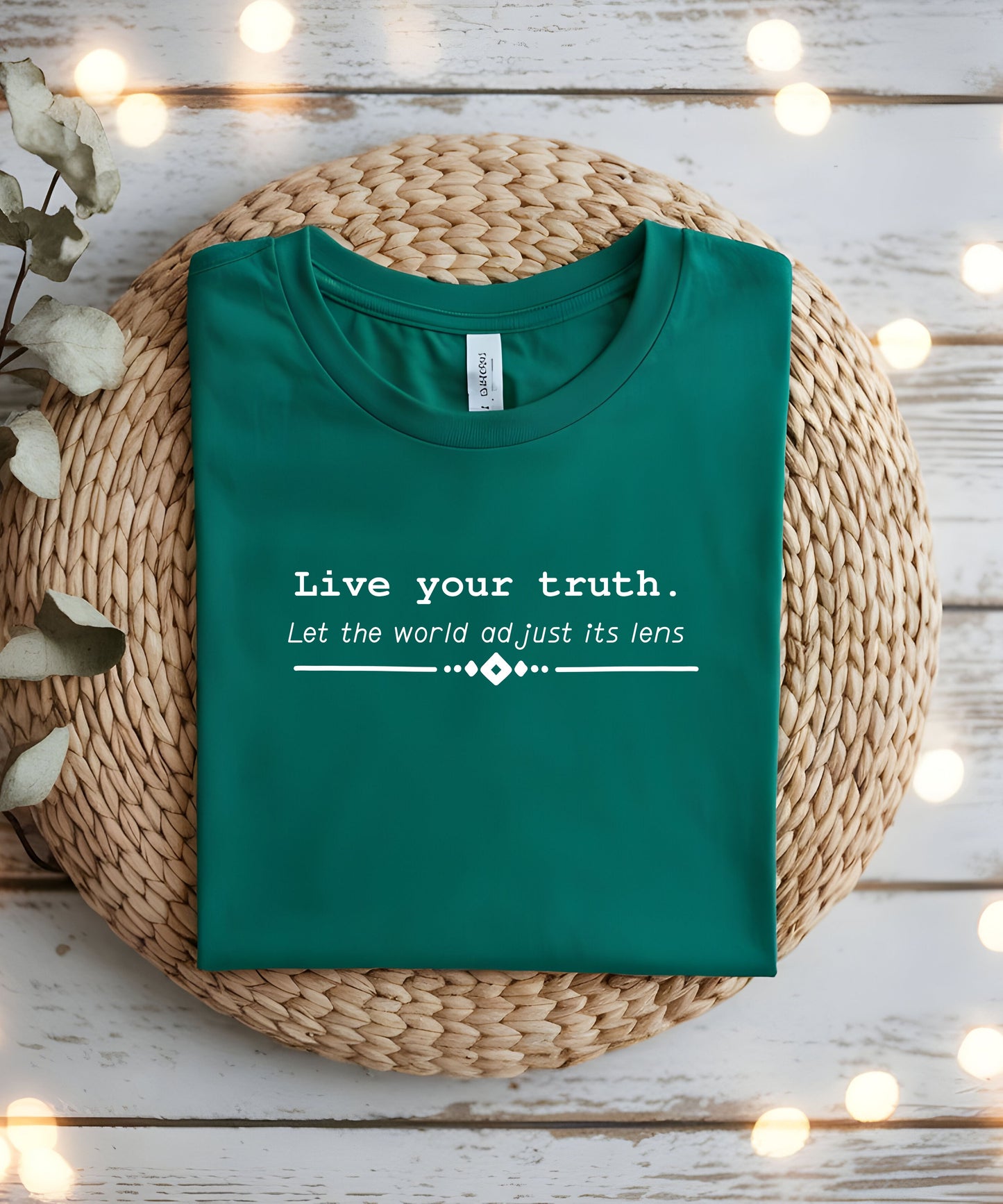 Live Your Truth Shirt| Inspirational Quote T-Shirt| Self-Love Gift| Unisex Motivational Shirt
