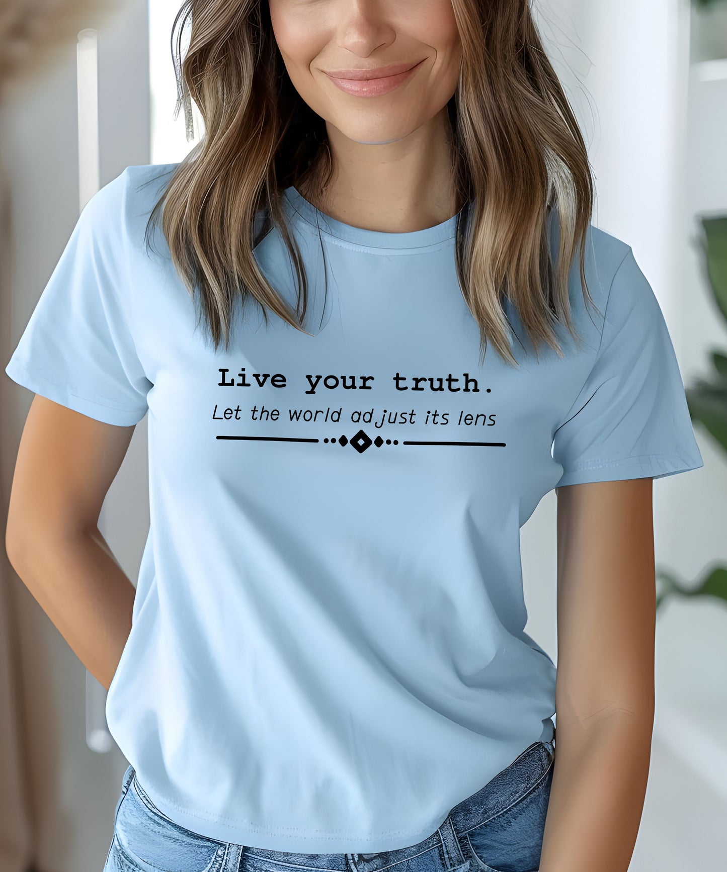 Live Your Truth Shirt| Inspirational Quote T-Shirt| Self-Love Gift| Unisex Motivational Shirt