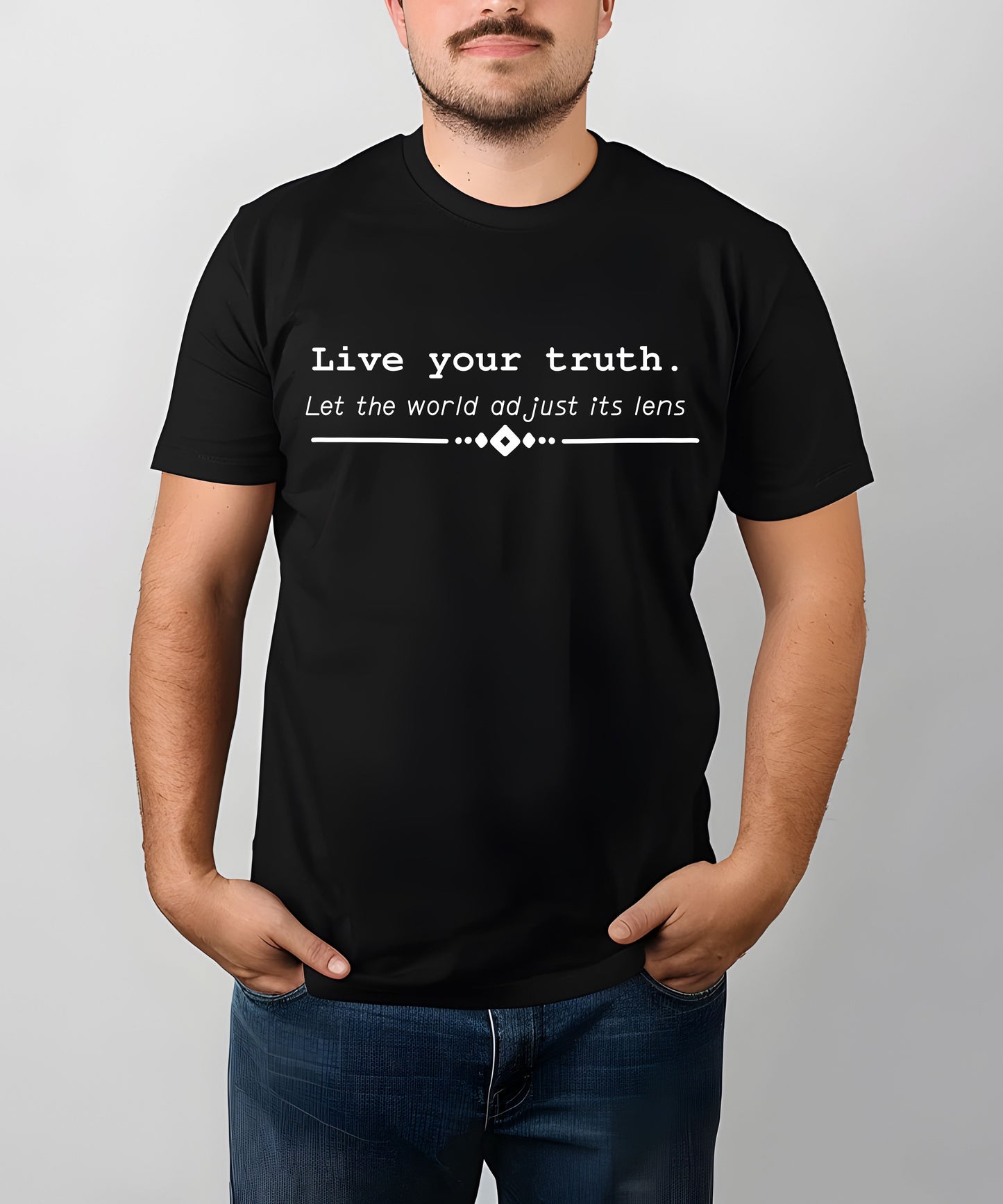 Live Your Truth Shirt| Inspirational Quote T-Shirt| Self-Love Gift| Unisex Motivational Shirt