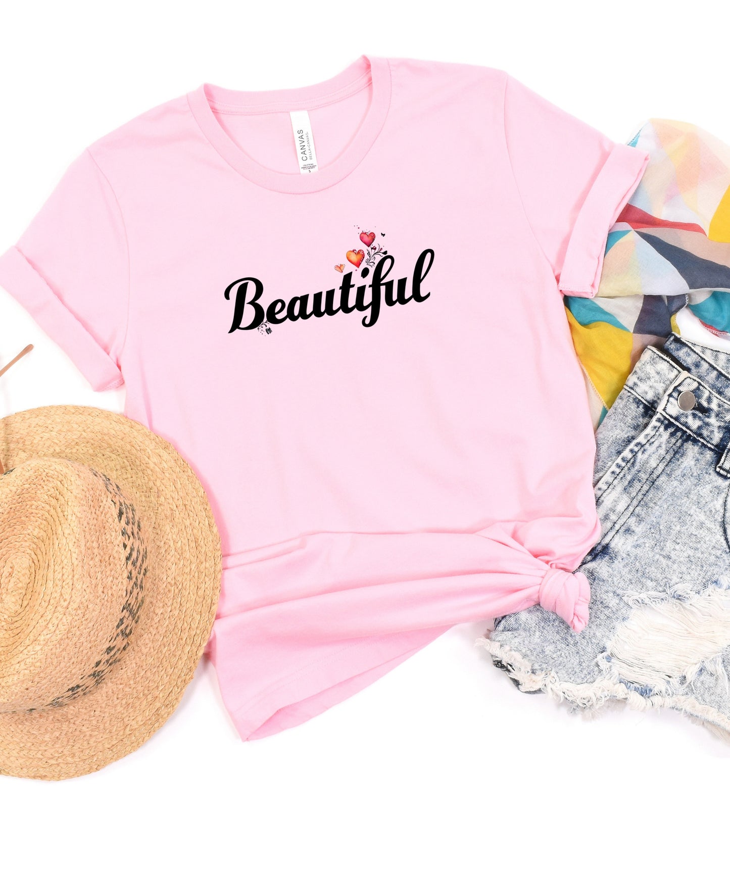 Beautiful T-Shirt | Positive Affirmation Tee | Self-Love Graphic Shirt