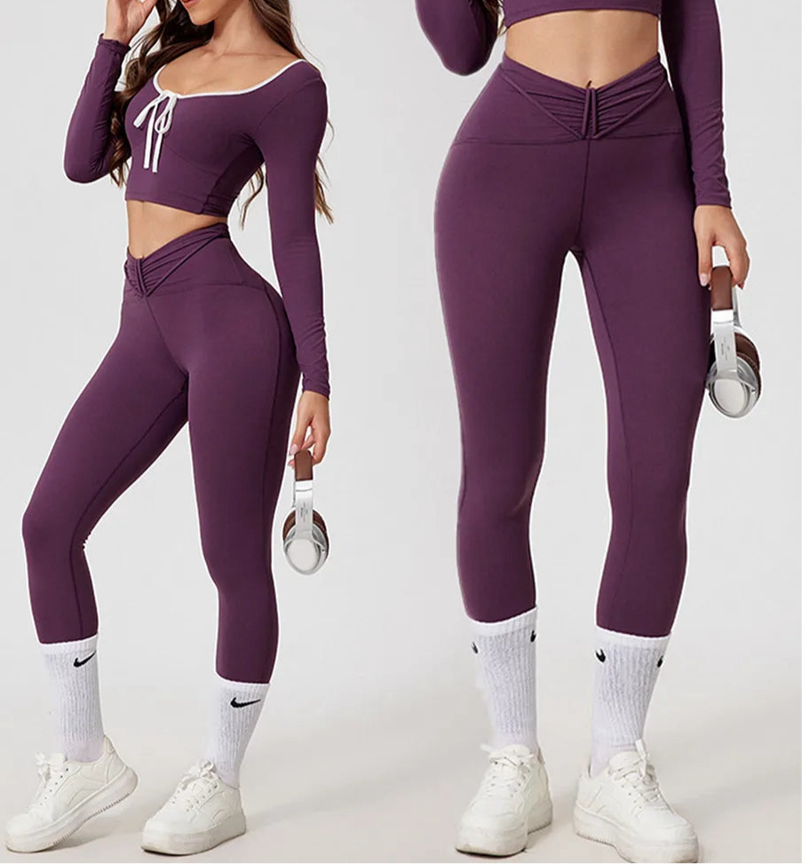 Women's Padded Workout Set | TAT Weaving Technology, Nylon & Spandex, Wrinkle-Resistant, Flexible Fit