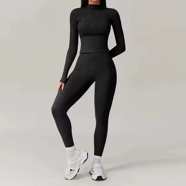 Women's Workout Suit | Premium Nylon & Spandex, Anti-Pilling, Quick-Dry, Breathable, Slash Pockets