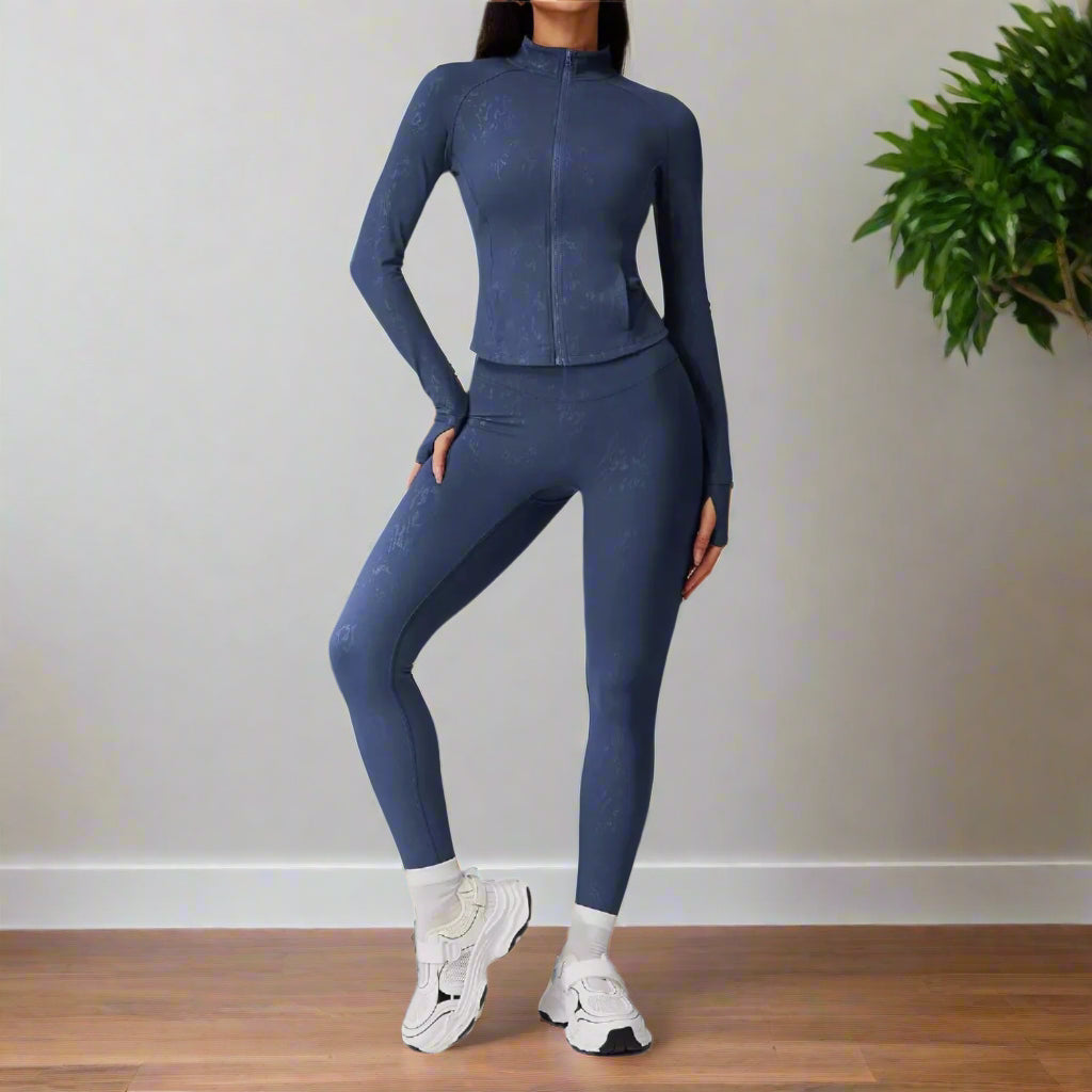 Women's Workout Suit | Premium Nylon & Spandex, Anti-Pilling, Quick-Dry, Breathable, Slash Pockets