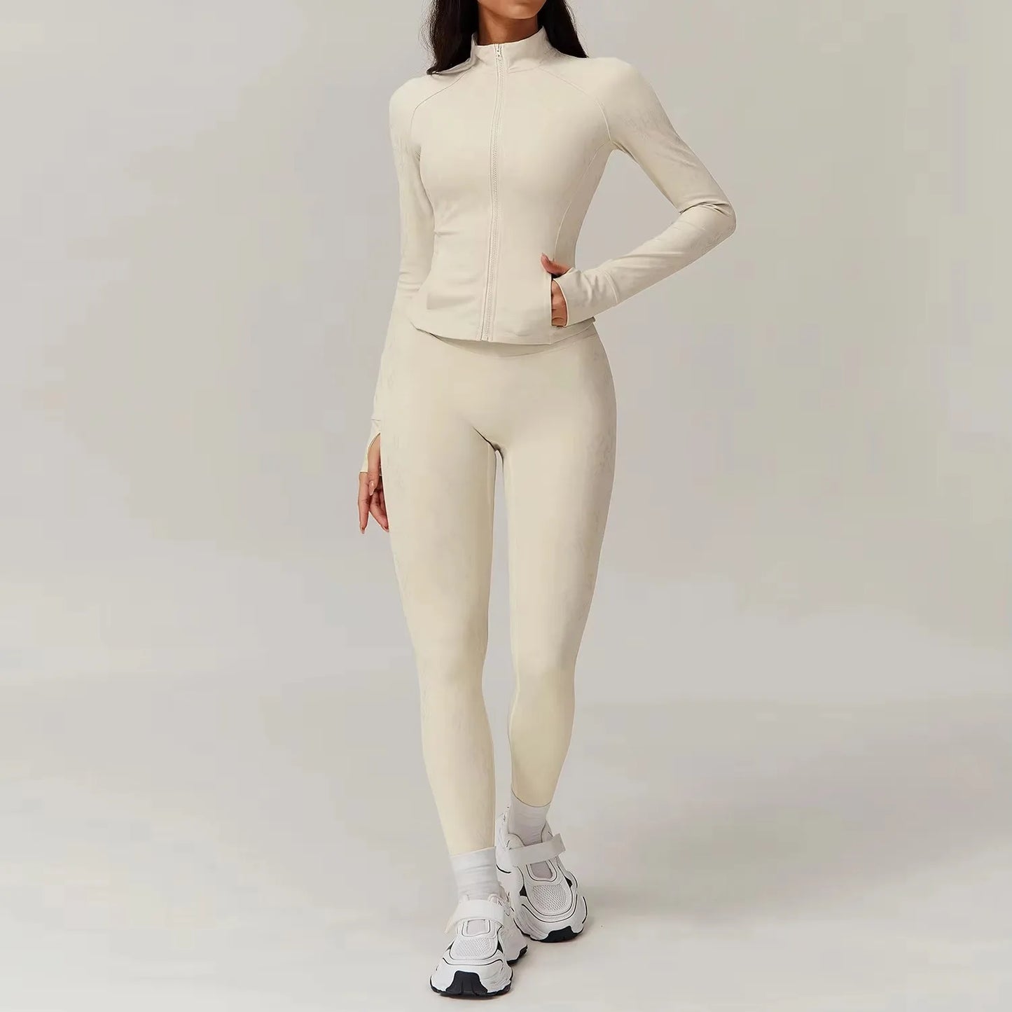 Women's Workout Suit | Premium Nylon & Spandex, Anti-Pilling, Quick-Dry, Breathable, Slash Pockets