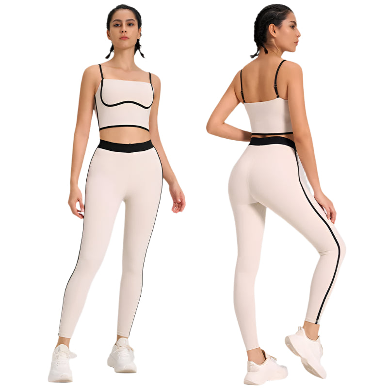 Women's Sleeveless Nylon Yoga Sportswear | Breathable, Quick-Dry & Stylish