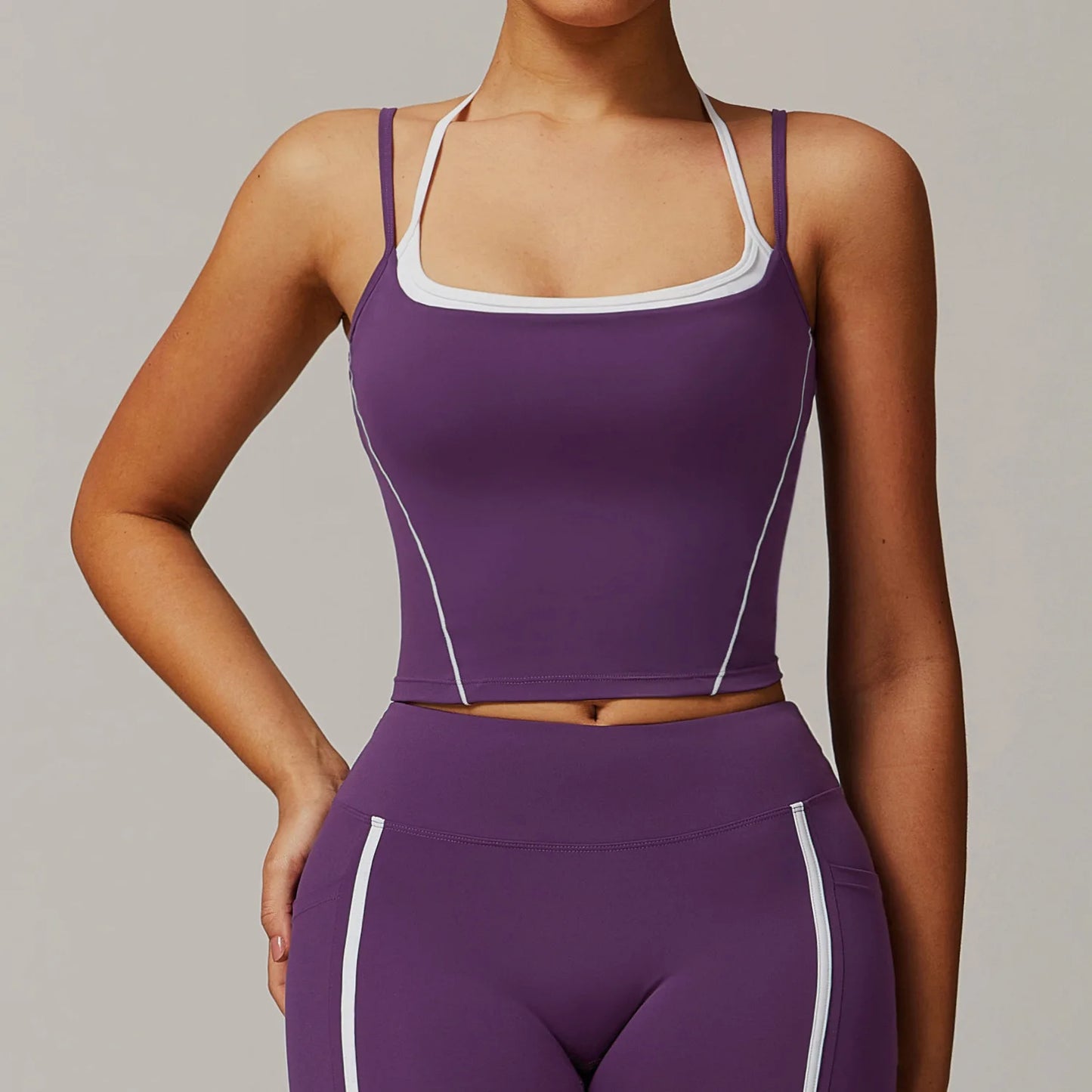 Breathable Sports Bra for Women | Nylon & Spandex Blend, Quick-Dry, Chemical-Free, Activewear Essential