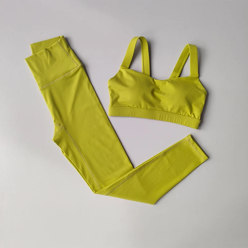 Women’s Yoga Fitness Set Suit | Premium Nylon, Chemical-Free, Flawless Fit for Yoga & Workouts