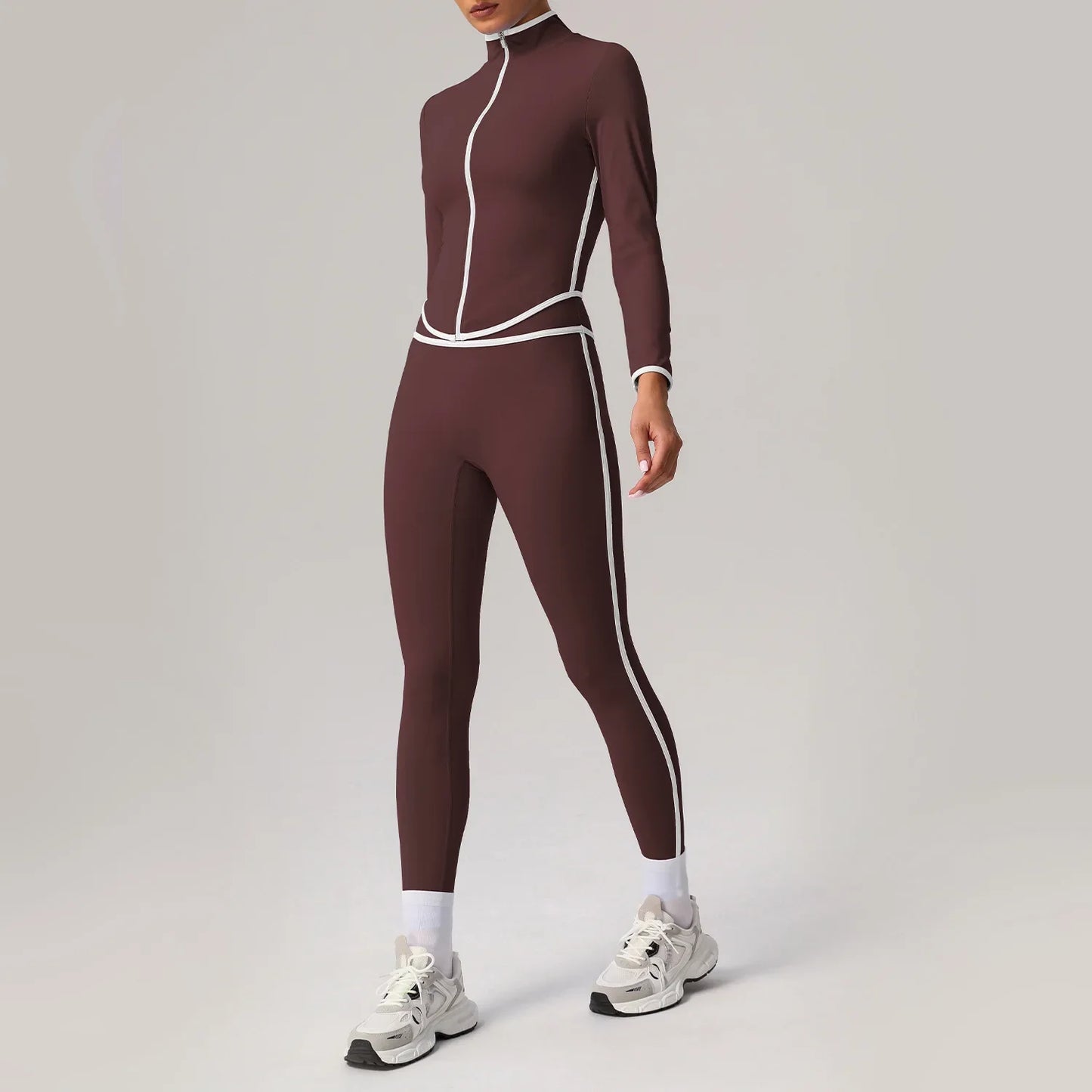Women's Fashion Sportswear Set | Nylon & Spandex, Quick-Dry, Breathable & Stylish