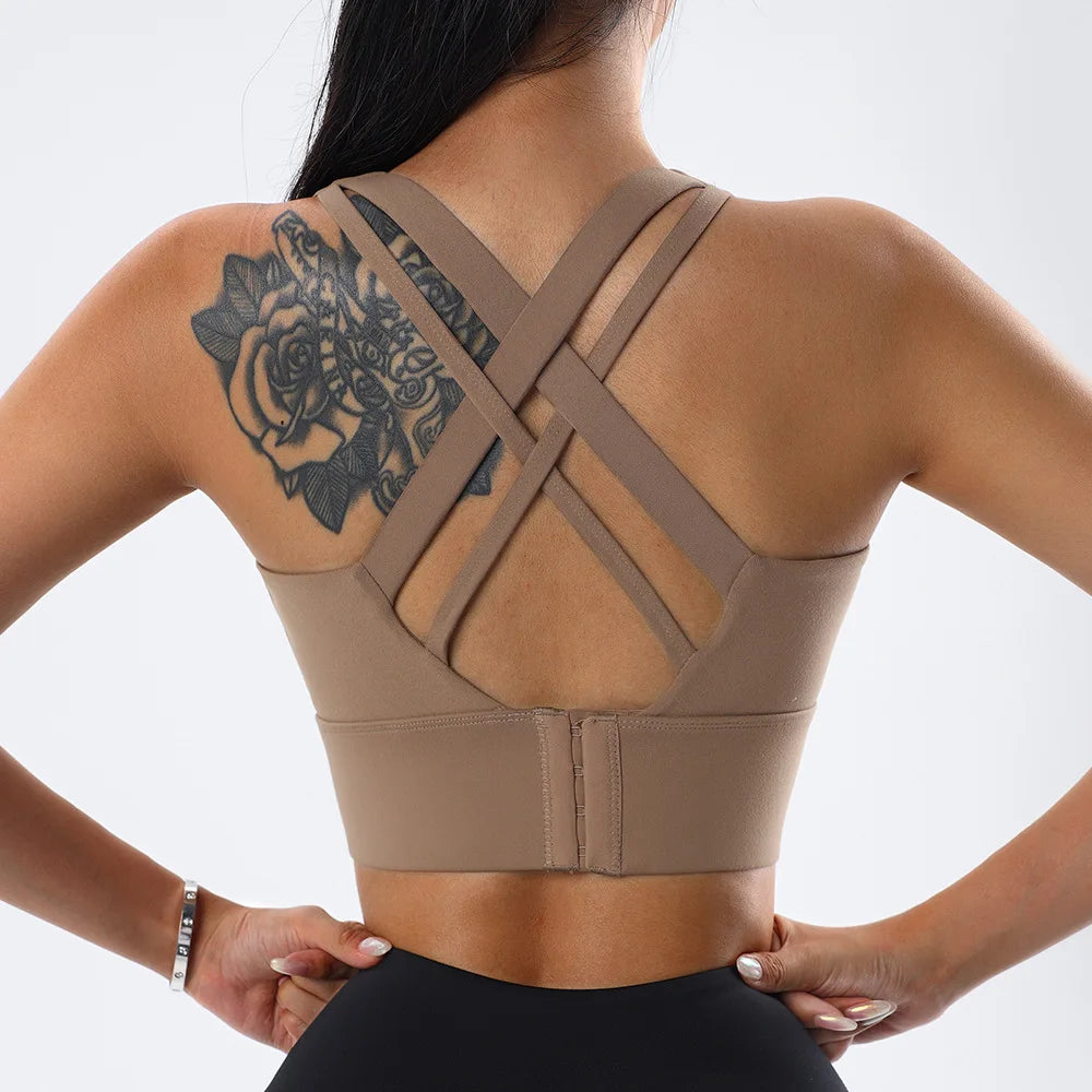 Women’s Push Up Sports Bra | High Support, Quick-Dry, Breathable & Anti-Sweat for Workouts