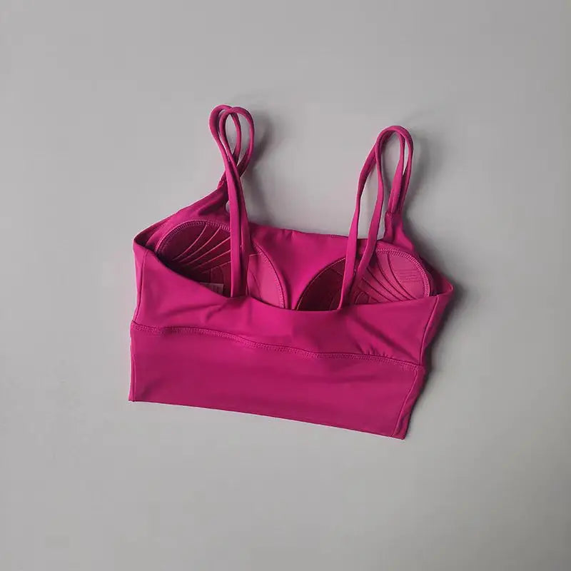 Yoga Camisole | Nylon Spandex, Seamless, Breathable, Full Cup, Lightweight & Comfortable