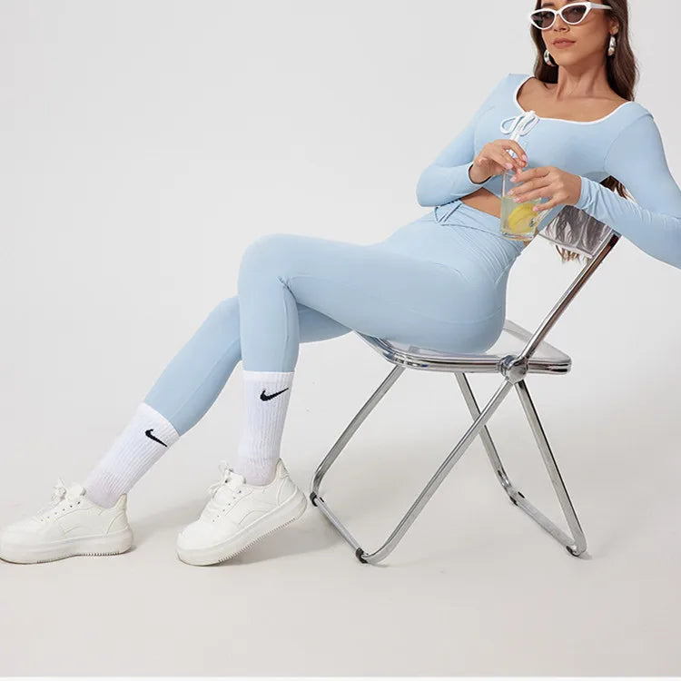 Women's Padded Workout Set | TAT Weaving Technology, Nylon & Spandex, Wrinkle-Resistant, Flexible Fit