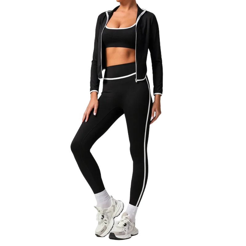 Women's Fashion Sportswear Set | Nylon & Spandex, Quick-Dry, Breathable & Stylish