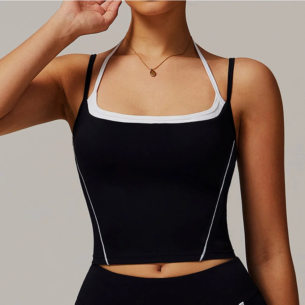 Breathable Sports Bra for Women | Nylon & Spandex Blend, Quick-Dry, Chemical-Free, Activewear Essential