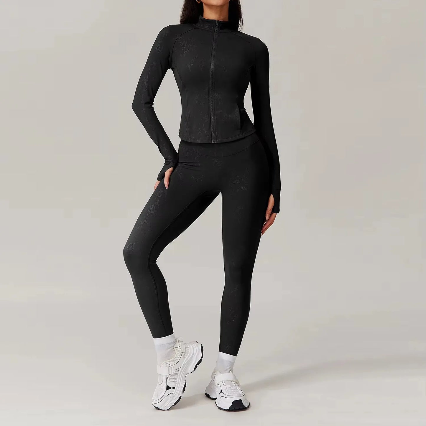 Women's Workout Suit | Premium Nylon & Spandex, Anti-Pilling, Quick-Dry, Breathable, Slash Pockets