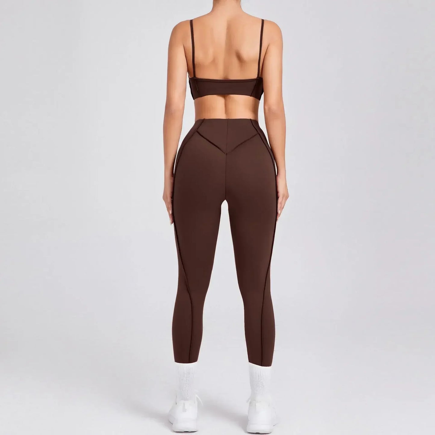 Yoga Hip-Lifting Trouser Set | Premium LYCRA & Nylon, Quick-Dry, Breathable, Seamless Fit