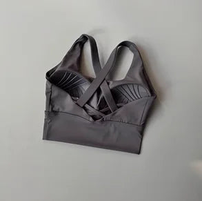 High-Intensity Sports Bra | Premium Nylon, Breathable, Chemical-Free, Ideal for Running & Fitness