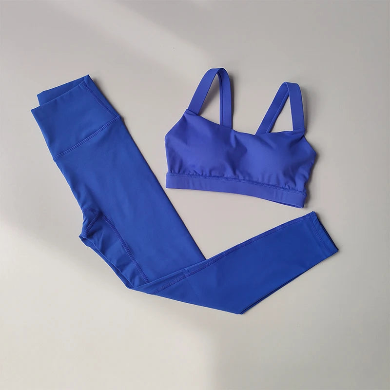 Women’s Yoga Fitness Set Suit | Premium Nylon, Chemical-Free, Flawless Fit for Yoga & Workouts