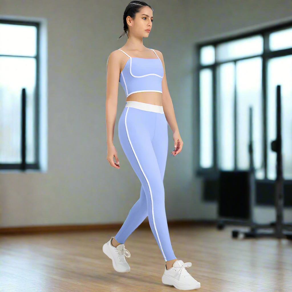 Women's Sleeveless Nylon Yoga Sportswear | Breathable, Quick-Dry & Stylish
