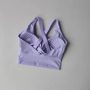 High-Intensity Sports Bra | Premium Nylon, Breathable, Chemical-Free, Ideal for Running & Fitness