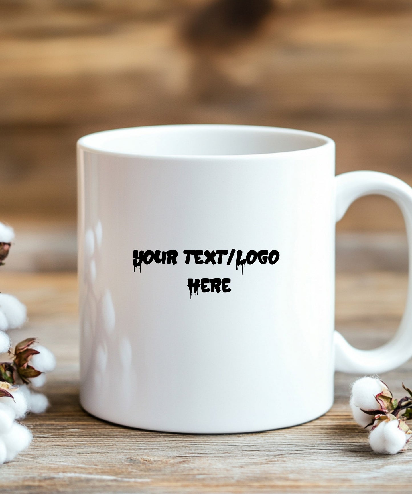 Custom Printed Mug | Design Your Own Cup | Personalized Coffee Mug with Logo, Text, or Artwork