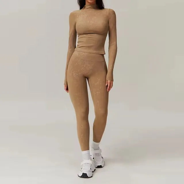 Women's Workout Suit | Premium Nylon & Spandex, Anti-Pilling, Quick-Dry, Breathable, Slash Pockets
