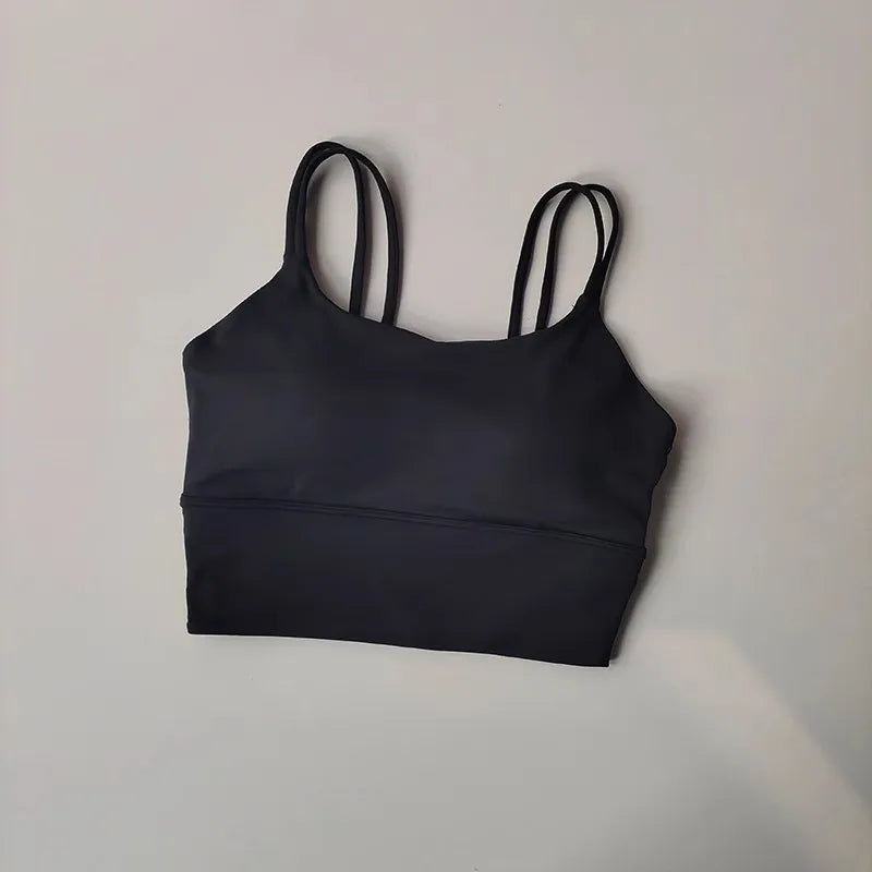Yoga Camisole | Nylon Spandex, Seamless, Breathable, Full Cup, Lightweight & Comfortable